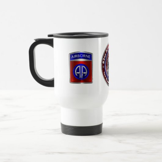 Im Flugzeug Abteilung 3. Brigade 505. PIR  Reisebecher (Links)