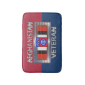 im Flugzeug Abteilung Afghanistan Veteran Badematte (Vorderseite Vertikal)