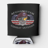 im Flugzeug Abteilung Afghanistan Veteran Dosenkühler (Vorderseite)