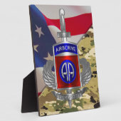 im Flugzeug Abteilung Afghanistan Veteran Fotoplatte (Seite)