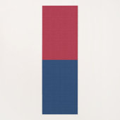 im Flugzeug Abteilung "Alle Amerikaner" Yogamatte (Rückseite)