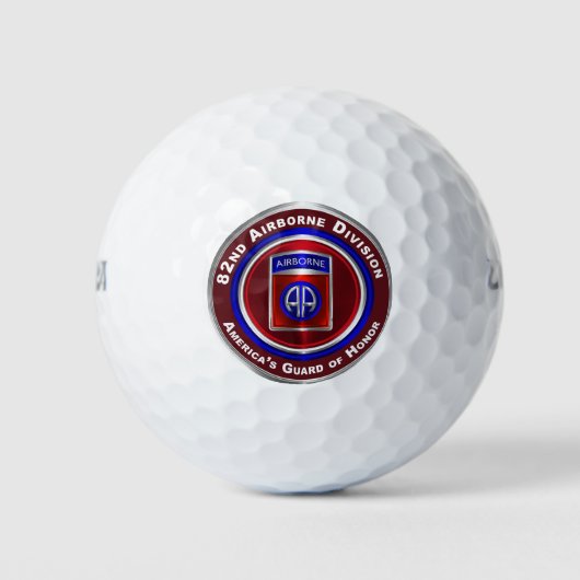 im Flugzeug Abteilung Amerikas Ehrengarde Golfball (Vorderseite)
