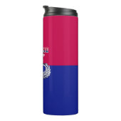 im Flugzeug Abteilung Amerikas Ehrengarde Thermosbecher (Nach rechts gedreht)