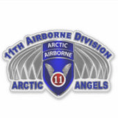 im Flugzeug Abteilung Aufkleber (Vorderseite)