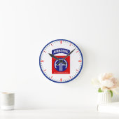 Im Flugzeug Abteilung der Armee-82. Runde Wanduhr (Zuhause)