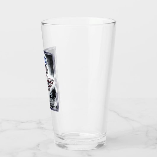 im Flugzeug Abteilung Explosive Gerahmte Konstrukt Glas (Links)