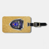 im Flugzeug Abteilung Gepäckanhänger (Vorderseite horizontal)