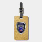 im Flugzeug Abteilung Gepäckanhänger (Vorderseite vertikal)