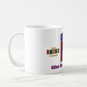 im Flugzeug Abteilung Irak & Afghanistan Veteran Kaffeetasse (Links)