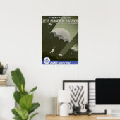 Im Flugzeug Abteilung Poster der Zombie Agency (Heimbüro)