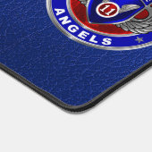 im Flugzeug Abteilung Schreibtischunterlage (Ecke)