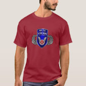 im Flugzeug Abteilung T-Shirt (Vorderseite)