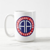 im Flugzeug Abteilung "Veteran" Custom Kaffeetasse (Links)