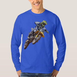 Im Flugzeug Adrenalin: Motocross-Flug T-Shirt