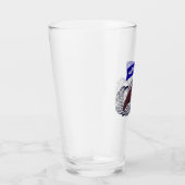 Im Flugzeug Beret & Jump Wings Glas (Rechts)