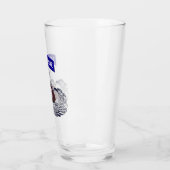 Im Flugzeug Beret & Senior Jump Wings Glas (Links)