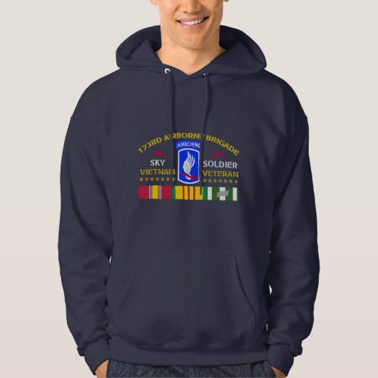 im Flugzeug Brigade Vietnam Veteran Shirt Sky S (Vorderseite)