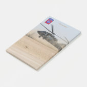 im Flugzeug Campbell-Tierärzte aus ganz Amerika Post-it Klebezettel (angewinkelt)