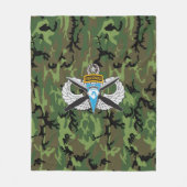 Im Flugzeug Corps Recondo Camouflage Fleece Blanke (Vorderseite)
