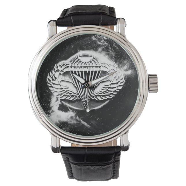 Im Flugzeug Den ganzen Weg! Armbanduhr (Vorderseite)