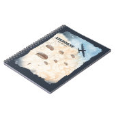 Im Flugzeug die feinsten Fallschirmjäger springen  Notizblock (Linke Seite)