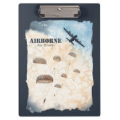 Im Flugzeug Die feinsten Fallschirmspringer Person Klemmbrett (Vorderseite)