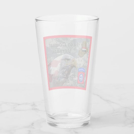 im Flugzeug Div Irak-Kampfveteran Glas (Rückseite)