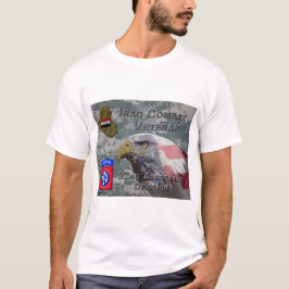 im Flugzeug Div Irak-Kampfveteran T-Shirt