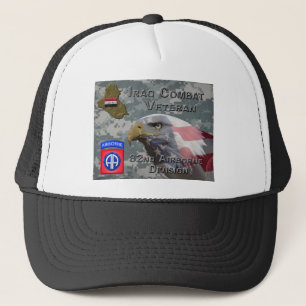 im Flugzeug Div Irak-Kampfveteran Truckerkappe