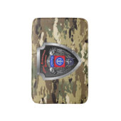 Im Flugzeug Division 82 Badematte (Vorderseite Vertikal)