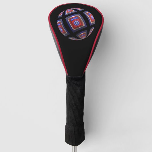 im Flugzeug Division 82 Golf Headcover (Vorderseite)