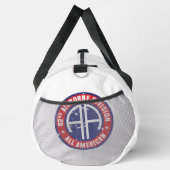 im Flugzeug Division "All American" Grunge Duffle Bag (Rechts)
