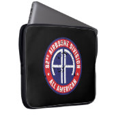 im Flugzeug Division "All American" Grunge Laptopschutzhülle (Vorne Rechts)