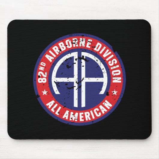 im Flugzeug Division "All American" Grunge Mousepad (Vorne)