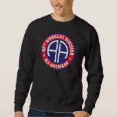 im Flugzeug Division "All American" Grunge Sweatshirt (Vorderseite)