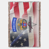 im Flugzeug Division All American Paratrooper Decke (Vorderseite Vertikal)