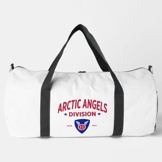 im Flugzeug Division Arktische Engel Duffle Bag (Vorderseite)