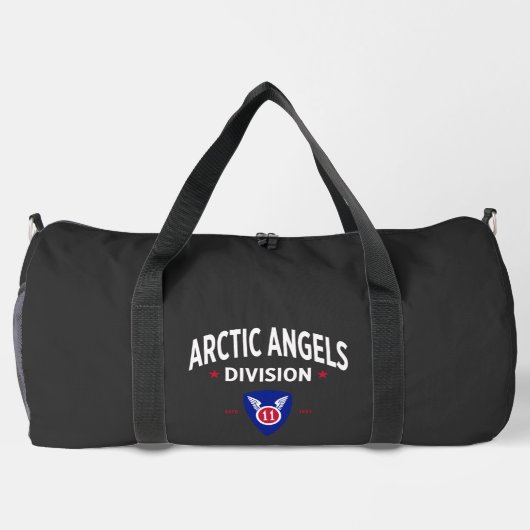 im Flugzeug Division Arktische Engel Duffle Bag (Rückseite)
