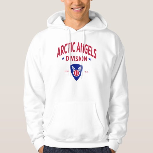 im Flugzeug Division Arktische Engel Hoodie (Vorderseite)