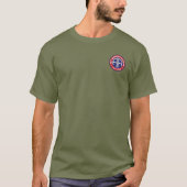 im Flugzeug Division "Remüde" Custom Fatigue T-Shirt (Vorderseite)