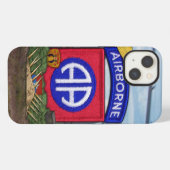 im Flugzeug Division Vietnam Nam War iPhone Hülle (Rückseite (Horizontal))
