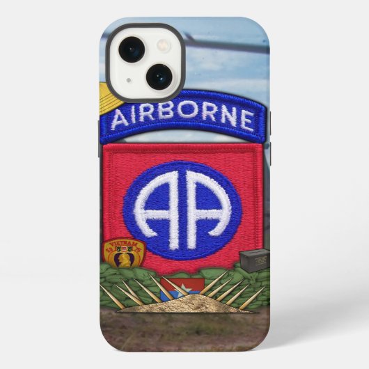 im Flugzeug Division Vietnam Nam War iPhone Hülle (Rückseite)