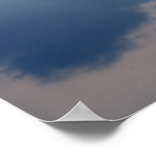 im Flugzeug Fahrräder Poster (Ecke)