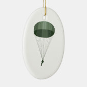 Im Flugzeug Fallschirmjäger Keramikornament (Rechts)