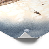 Im Flugzeug Fallschirmspringer von Hercules Aircra Poster (Ecke)