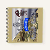 Im Flugzeug Flüge - nie vergeben verdient Notizblock (Vorderseite)