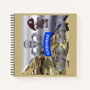 Im Flugzeug Flüge - nie vergeben verdient Notizblock