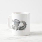 im Flugzeug Flügel, sgt Kaffeetasse (Vorderseite Links)