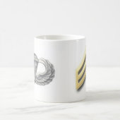 im Flugzeug Flügel, sgt Kaffeetasse (Mittel)