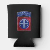 im Flugzeug Fort Bragg Black Can Cooler Dosenkühler (Rückseite)